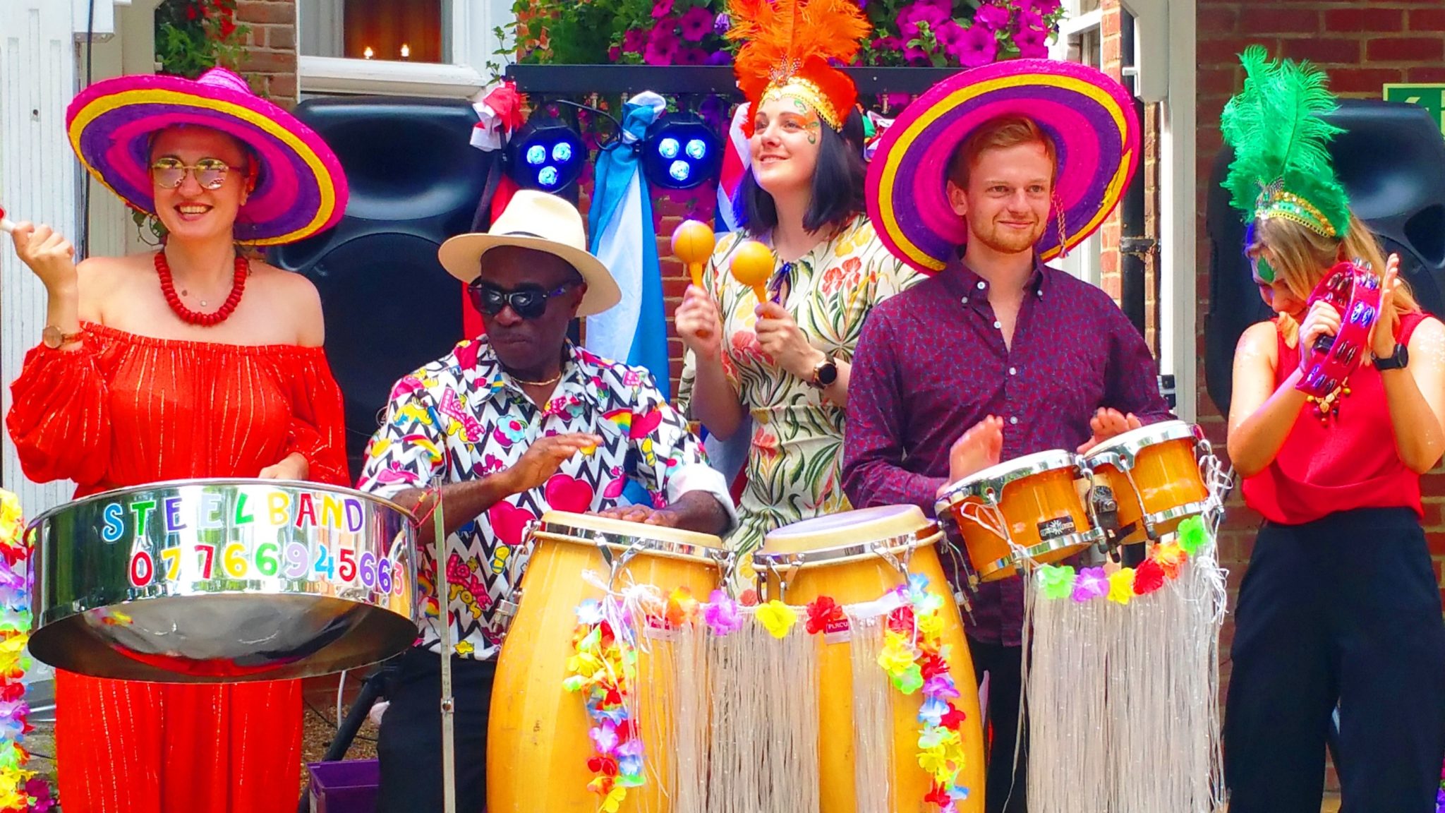 Caribbean steel drum bands for parties CALL 07766945663 FOR BOOKING