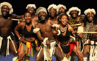 African drummers and dancers based here in the United Kingdom